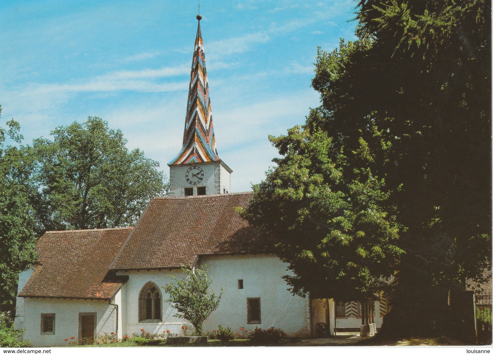 18 / 7 / 46  -  L'église De GRANGES - PRÈS - MARNAND, Fraichement Restaurée (photo M/ Rouge ) - Marnand