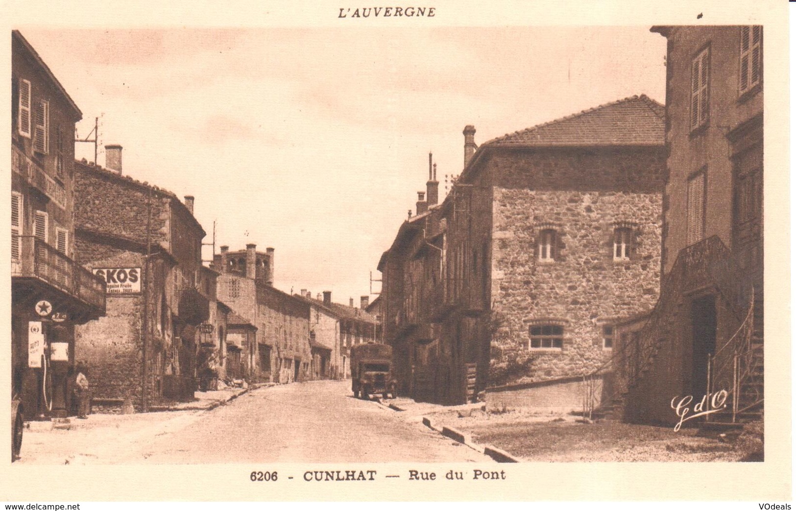 (63) Puy-de-Dôme - CPA - Cunlhat - Rue Du Pont - Cunlhat