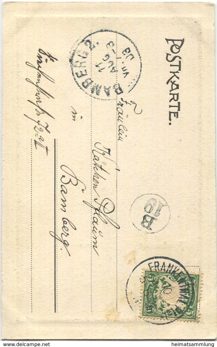 Frankenthal - Speyerer Thor - Verlag Schaar & Dathe Trier Gel. 1903 - Frankenthal