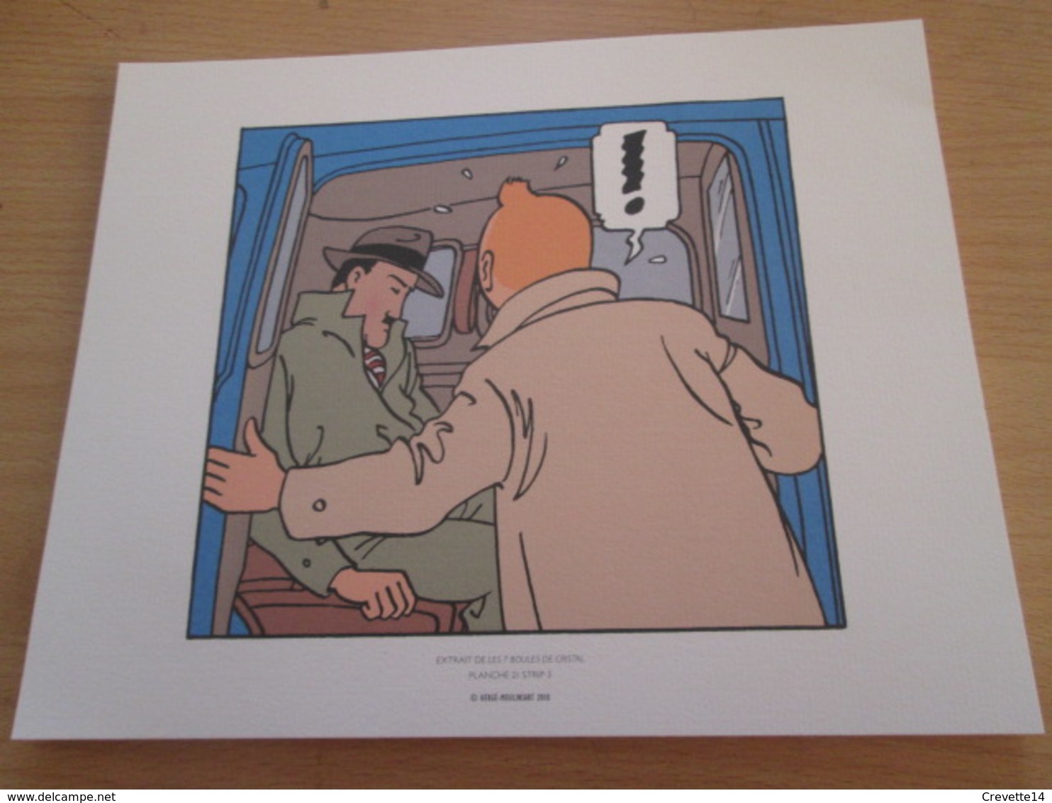 TIRE A PART 2010 DE TINTIN HERGE Par Les EDITIONS MOULINSART Sur Papier épais 24cm X 19.3 Env . TTB état - Serigraphien & Lithographien