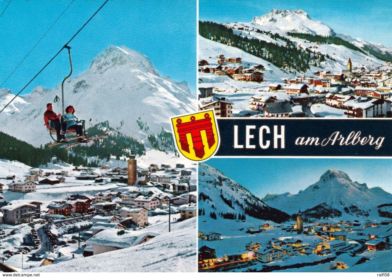 3 AK Österreich Vorarlberg * Ansichten Von Lech Am Arlberg Im Winter Und Im Sommer - Mehrbildkarten * - Lech