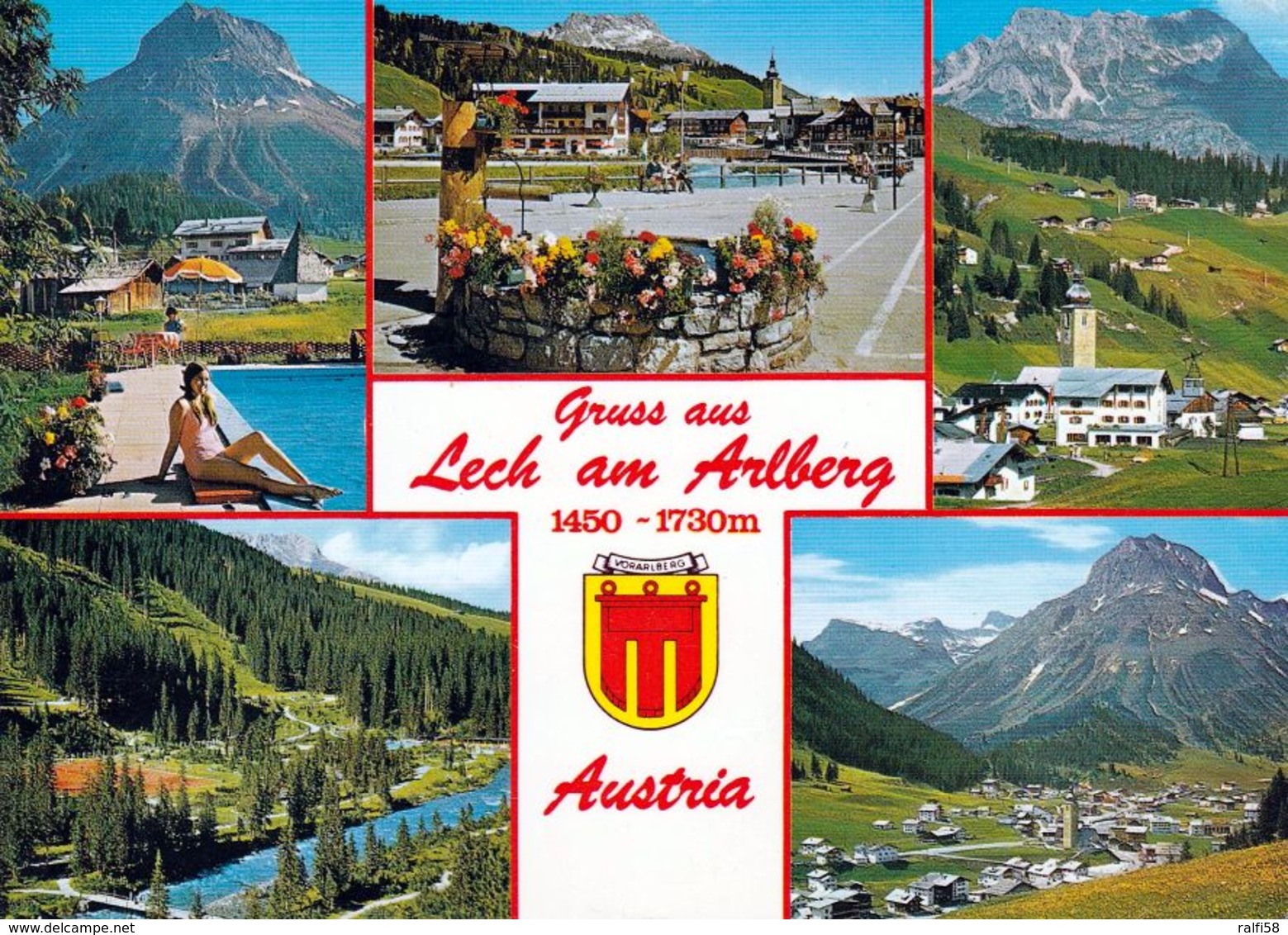 3 AK Österreich Vorarlberg * Ansichten Von Lech Am Arlberg Im Winter Und Im Sommer - Mehrbildkarten * - Lech