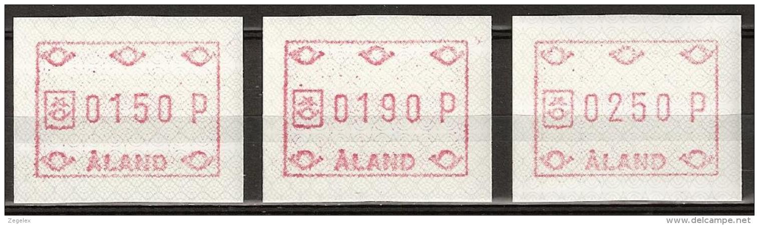 Aland 1989 ATA FRAMA - Fond De Securité Type III,  MNH**, Postfrisch Ohne Falz , Neuf Sans Charnière , Never Hinged , Nu - Aland