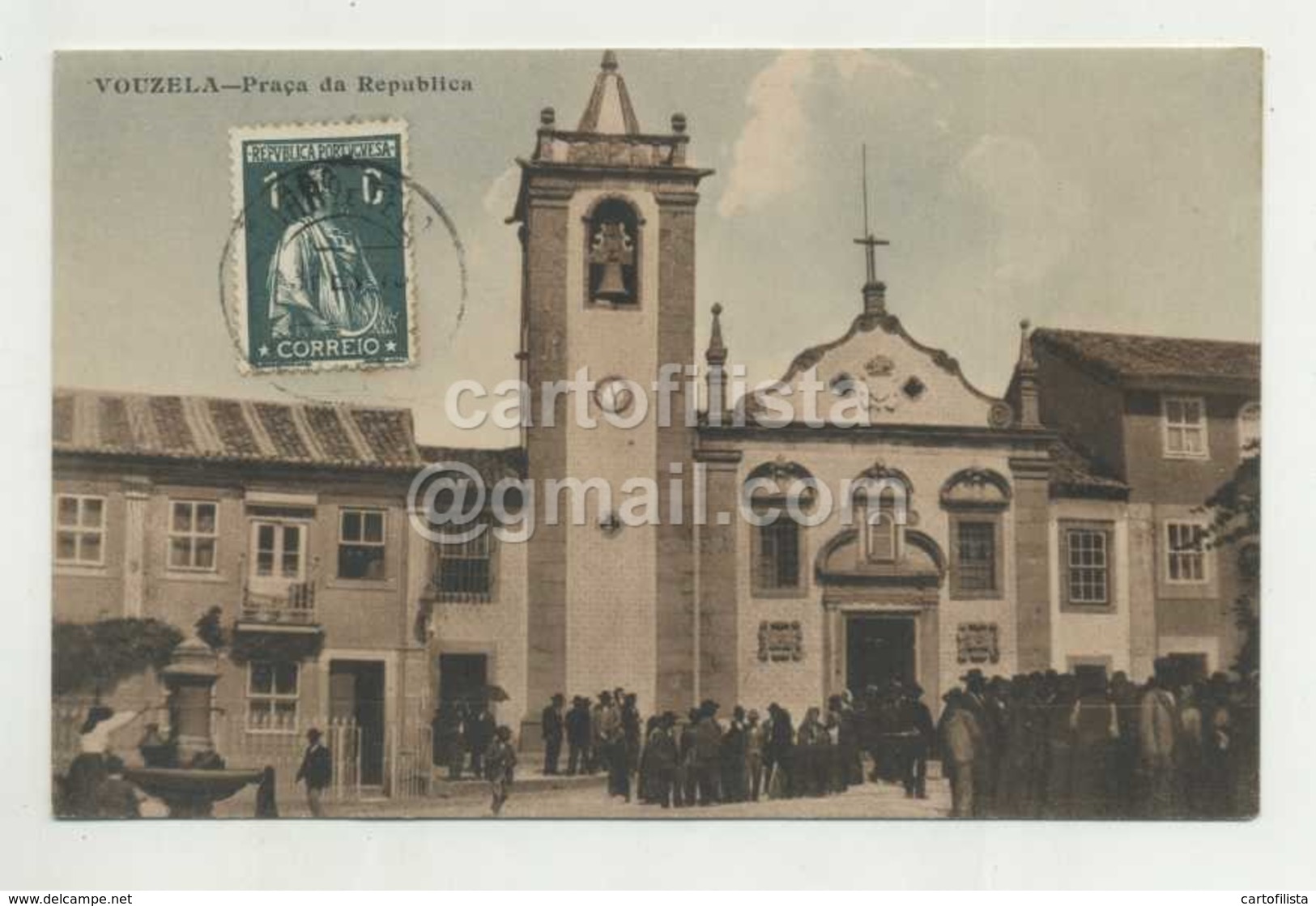 VOUZELA - Praça Da Republica  (2 Scans) - Viseu