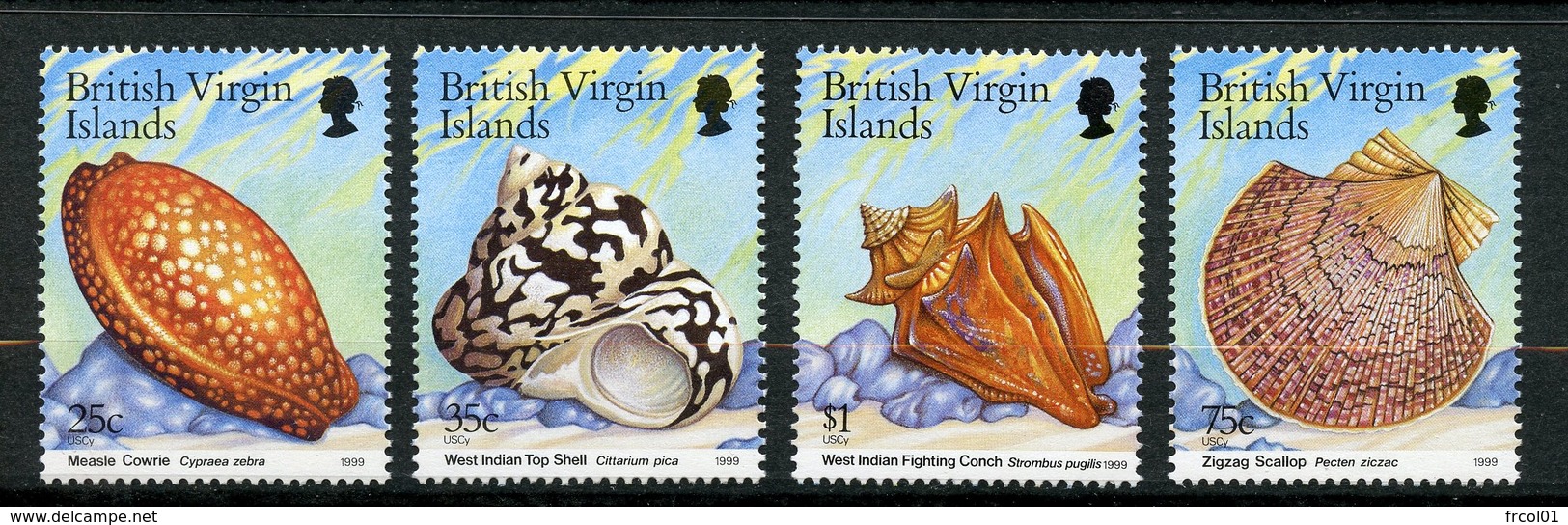 Iles Vierges Britanniques, Yvert 902/905, Scott 915/918, MNH - British Virgin Islands