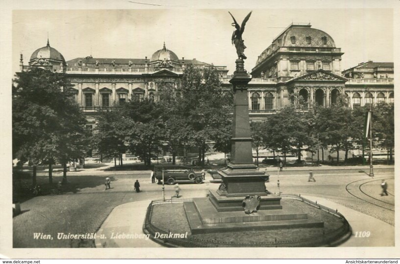 003861  Wien - Universität U. Liebenberg-Denkmal 1941 - Ringstrasse