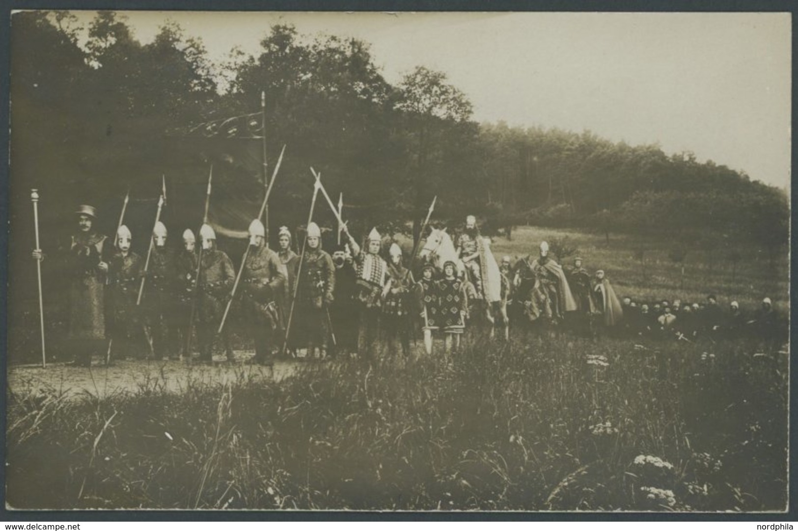 Dt. Reich 84 BRIEF, 1914, 3 Pf. Germania Mit Sonderstempeln HAIGER Tausendjahrfeier 16.6.14 Auf Leer Gestempelter Foto-E - Gebraucht