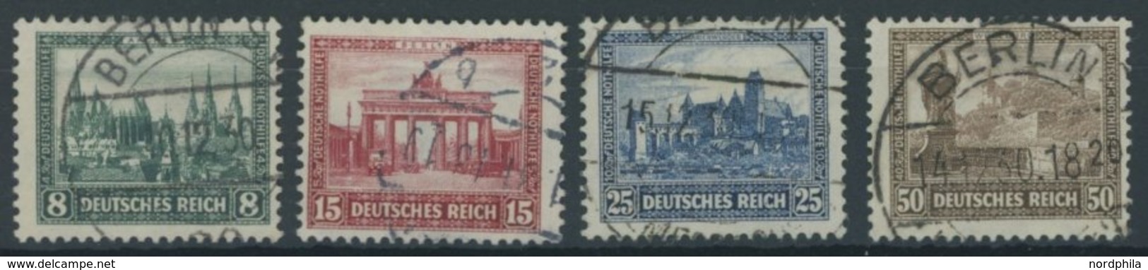 Dt. Reich 450-53 O, 1930, Nothilfe, Prachtsatz, Mi. 140.- - Used Stamps