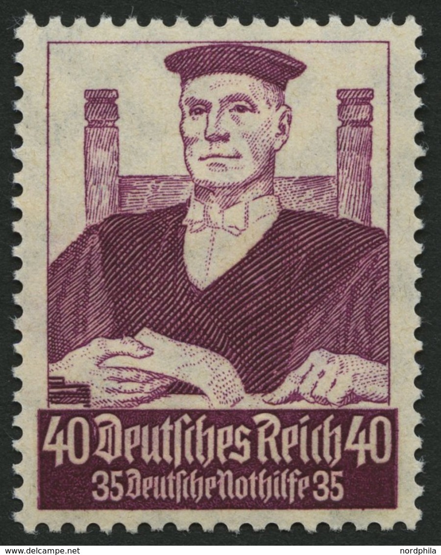 Dt. Reich 564 **, 1934, 40 Pf. Stände, Pacht, Mi. 250.- - Altri & Non Classificati