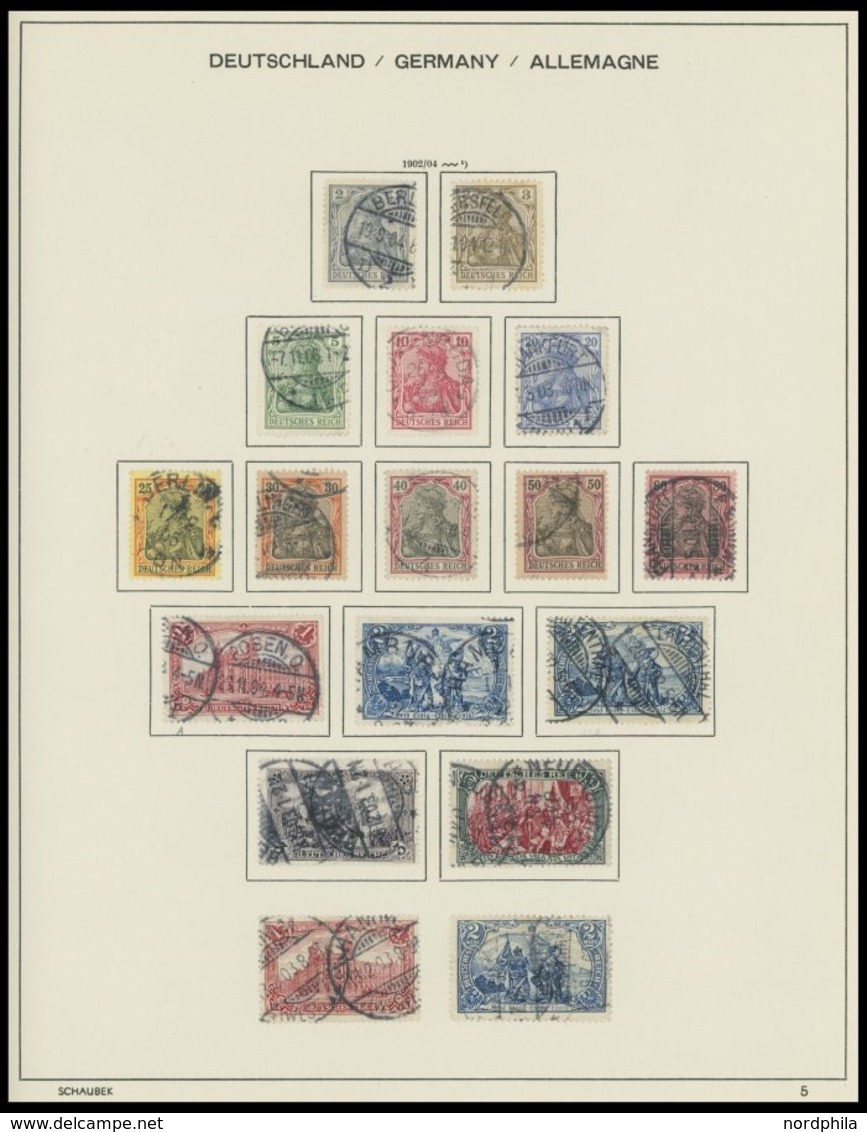 SAMMLUNGEN O,* , Restsammlung Dt. Reich Von 1872-1945 Mit Noch Vielen Guten Mittleren Ausgaben, Erhaltung Unterschiedlic - Used Stamps