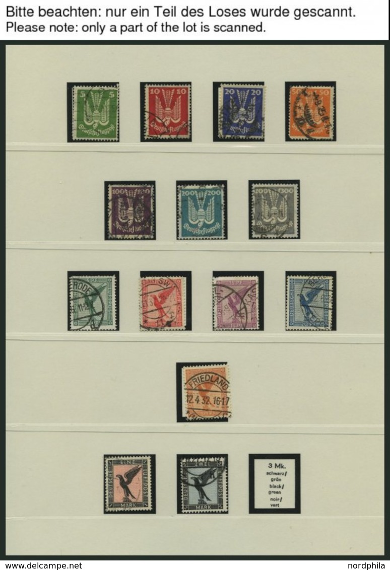 SAMMLUNGEN O, 1923-1945, Gestempelte Sammlung Dt. Reich Im Neuwertigen SAFE-Dual-Album, Ab Mi.Nr. 459 Bis Auf Block 2 Ko - Used Stamps