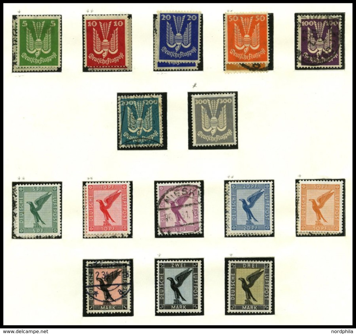 SAMMLUNGEN o,*,**,Brief , interessante Sammlung Dt. Reich von 1923-1945 im SAFE Falzlosalbum, ab 1932 bis auf Bl. 2 komp