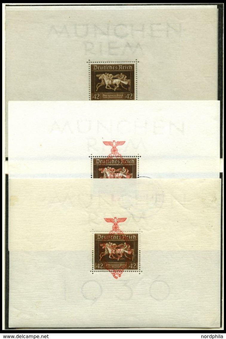 SAMMLUNGEN o,*,**,Brief , interessante Sammlung Dt. Reich von 1923-1945 im SAFE Falzlosalbum, ab 1932 bis auf Bl. 2 komp