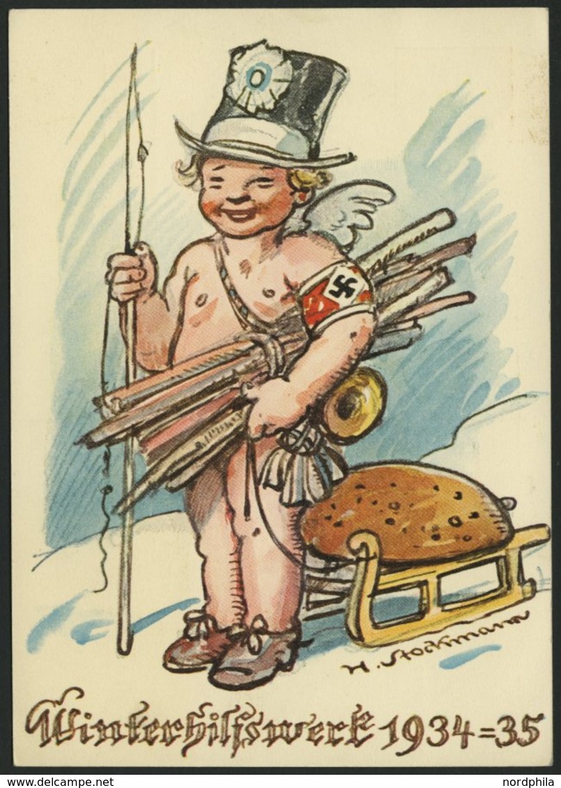 GANZSACHEN PP 122C4/01 BRIEF, Privatpost: 1934, 3 Pf. Hindenburg Winterhilfswerk Des Deutschen Volkes, Armor Als Bayrisc - Otros & Sin Clasificación