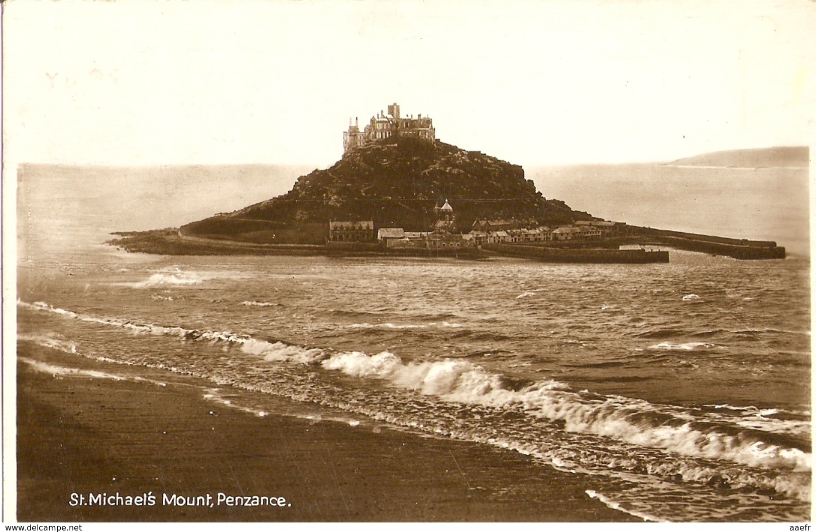 CPA Royaume-Uni 1932 - St Michael's Mount, Cornwall - St Michael's Mount