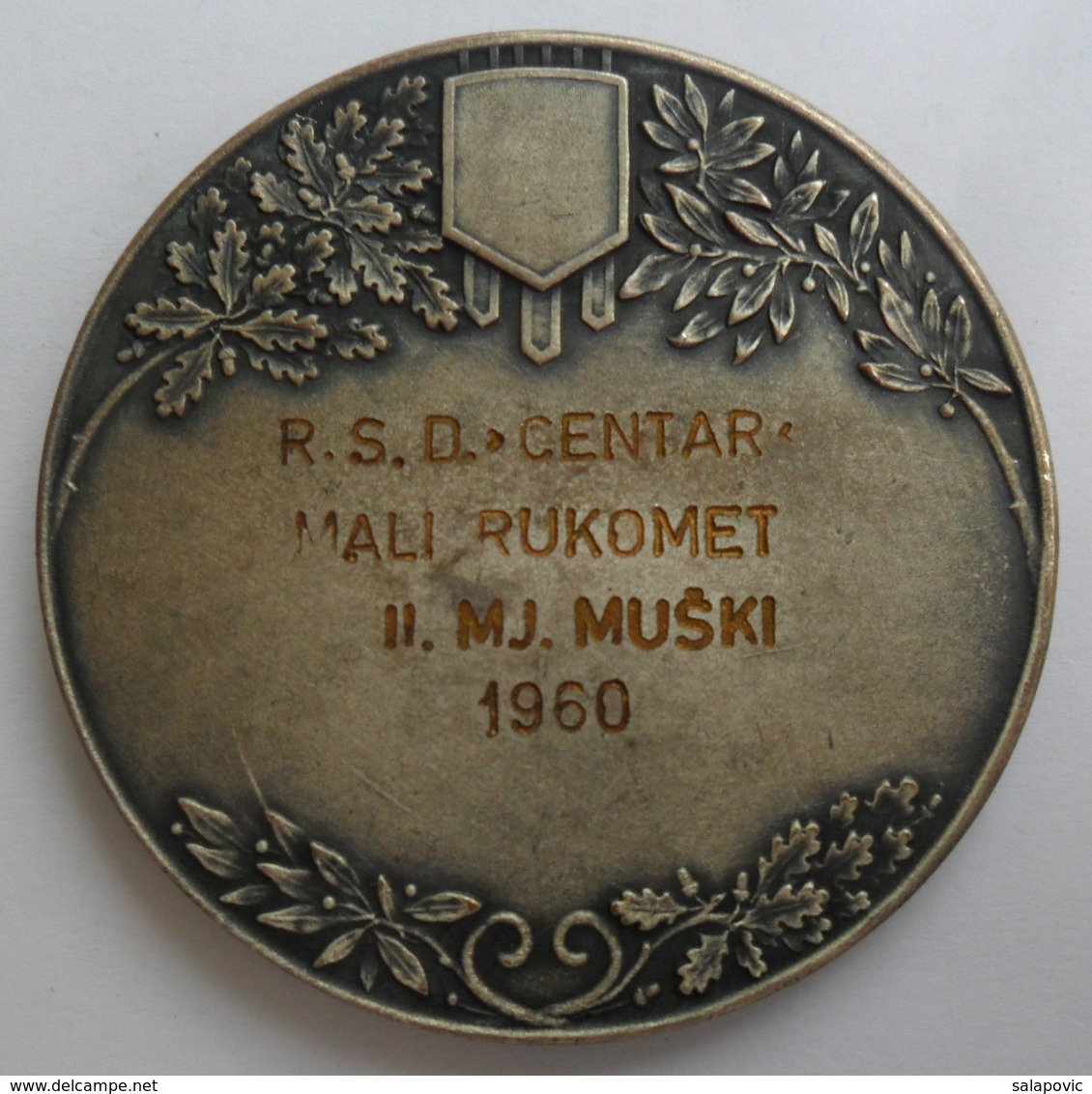 MEDAL HANDBALL R.S.D. CENTAR MALI RUKOMET 1960  PLIM - Handbal