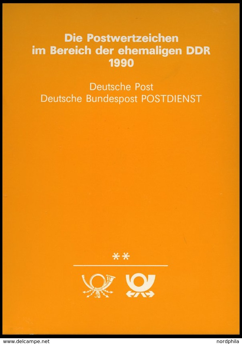 JAHRESZUSAMMENSTELLUNGEN J 7 **, 1990, Jahreszusammenstellung, Pracht, Mi. 130.- - Autres & Non Classés