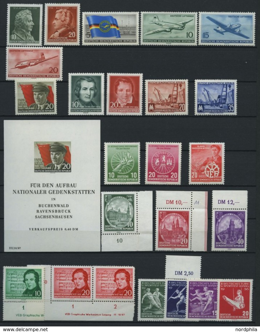 JAHRGÄNGE 510-558 **, 1956, Kompletter Jahrgang, Pracht - Other & Unclassified