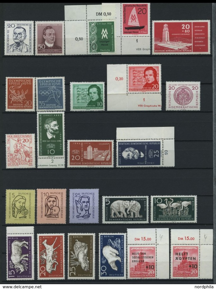 JAHRGÄNGE 510-558 **, 1956, Kompletter Jahrgang, Pracht - Other & Unclassified