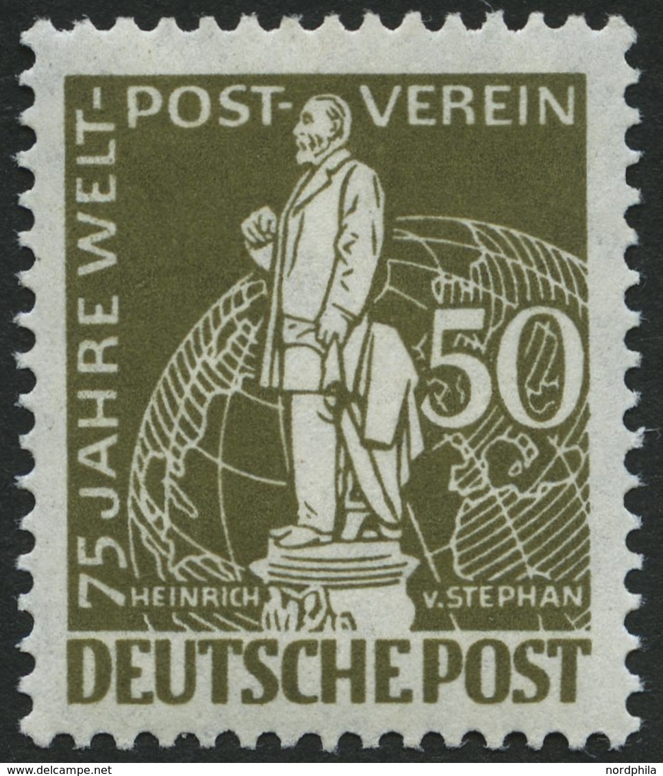 BERLIN 38 **, 1949, 50 Pf. Stephan, Pracht, Mi. 180.- - Sonstige & Ohne Zuordnung