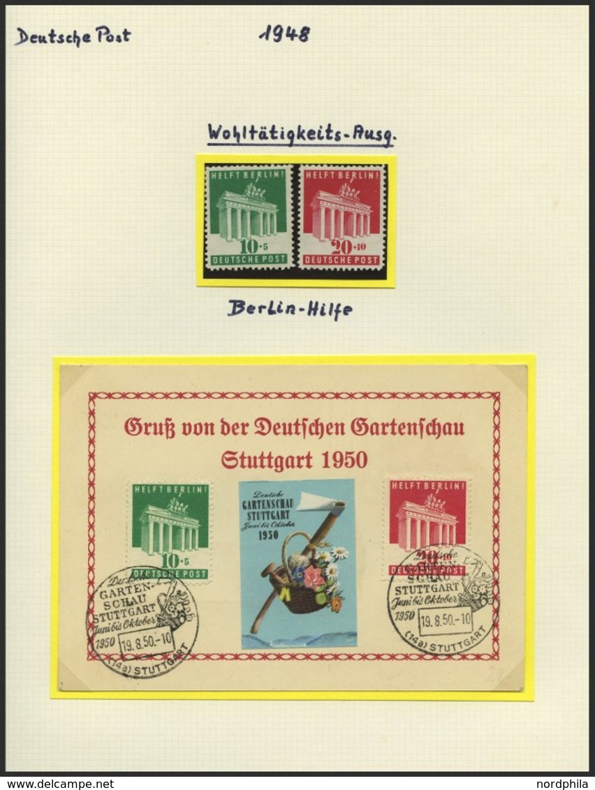 SAMMLUNGEN **, BRIEF, 1960-90, Sammlung Verschiedener Sondermarken, Meist Wohlfahrt Und Jugend, Jeweils Postfrisch Und A - Collections