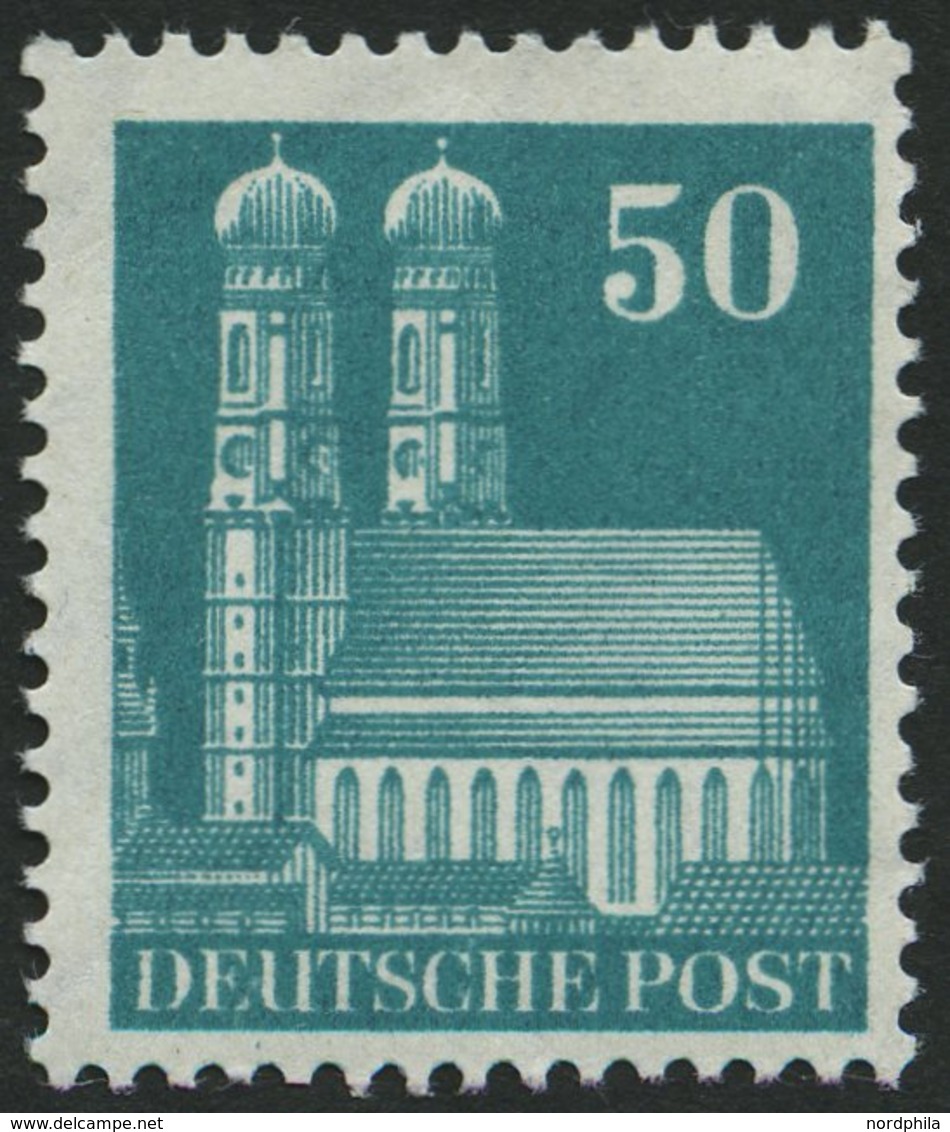 AMERIK. U. BRITISCHE ZONE 92eg **, 1948, 50 Pf. Eng Gezähnt, Feinst (etwas Bügig), Mi. 170.- - Otros & Sin Clasificación