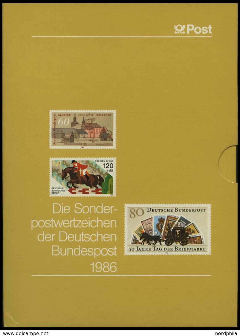 JAHRESZUSAMMENSTELLUNGEN J 14 **, 1986, Jahreszusammenstellung, Pracht, Mi. 75.- - Colecciones