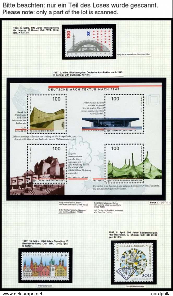 JAHRGÄNGE 1895-1964 **, 1997, In Den Hauptnummern Kompletter Jahrgang, Pracht - Oblitérés