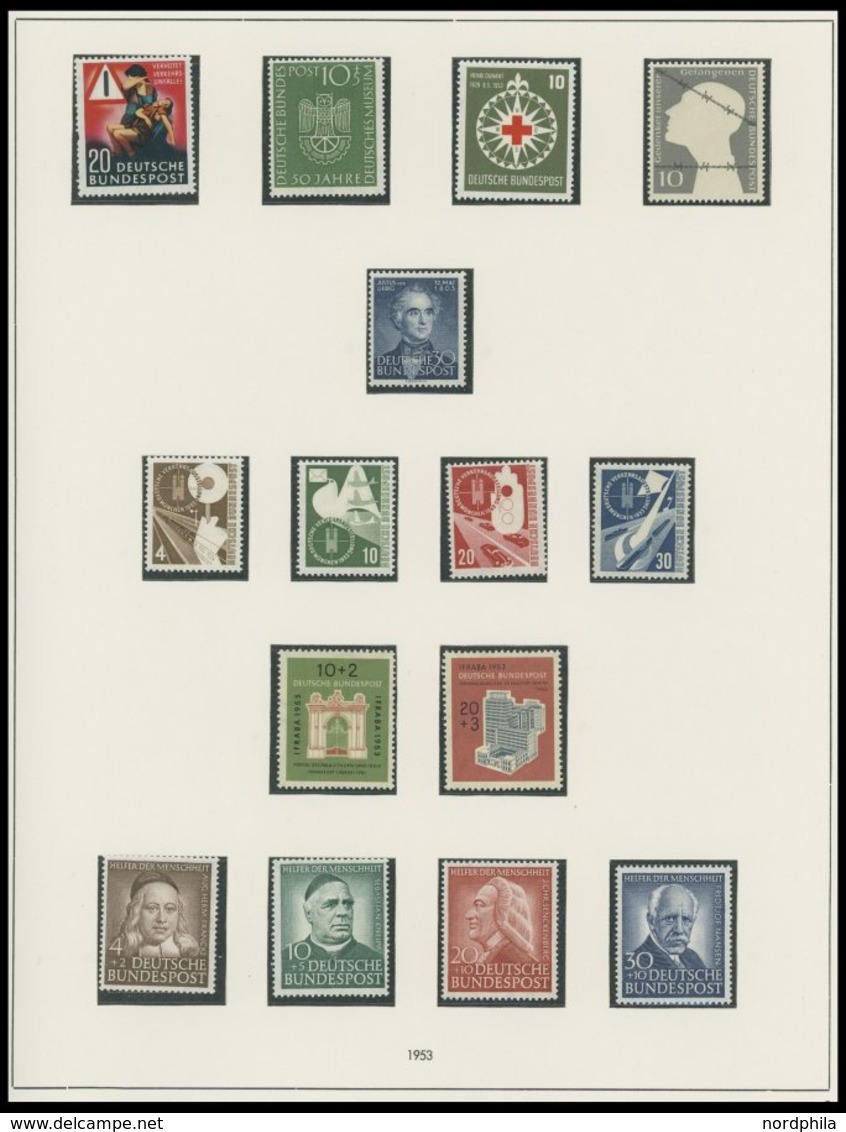 SAMMLUNGEN **, Postfrische, Bis Auf Den Posthornsatz In Den Hauptnummern Komplette Sammlung Von 1949-78 Im SAFE Falzlosa - Used Stamps