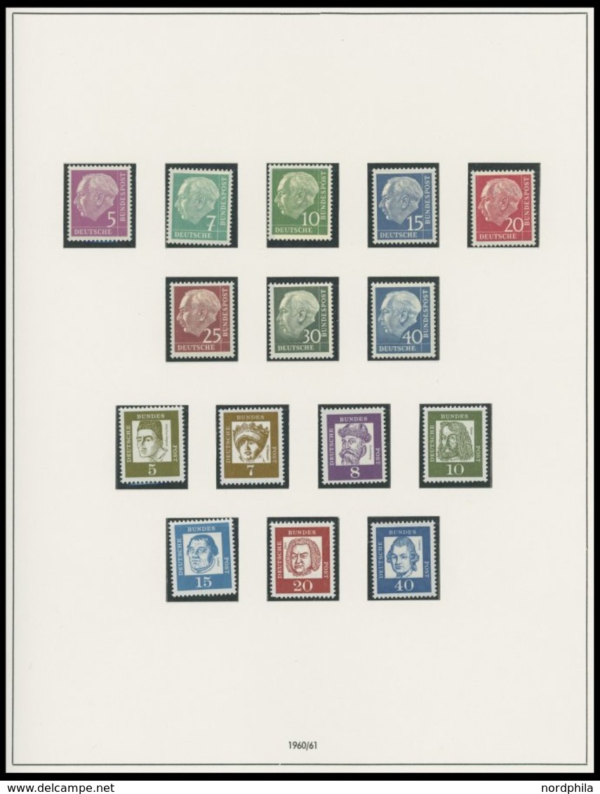 SAMMLUNGEN **, Postfrische, Bis Auf Den Posthornsatz In Den Hauptnummern Komplette Sammlung Von 1949-78 Im SAFE Falzlosa - Used Stamps