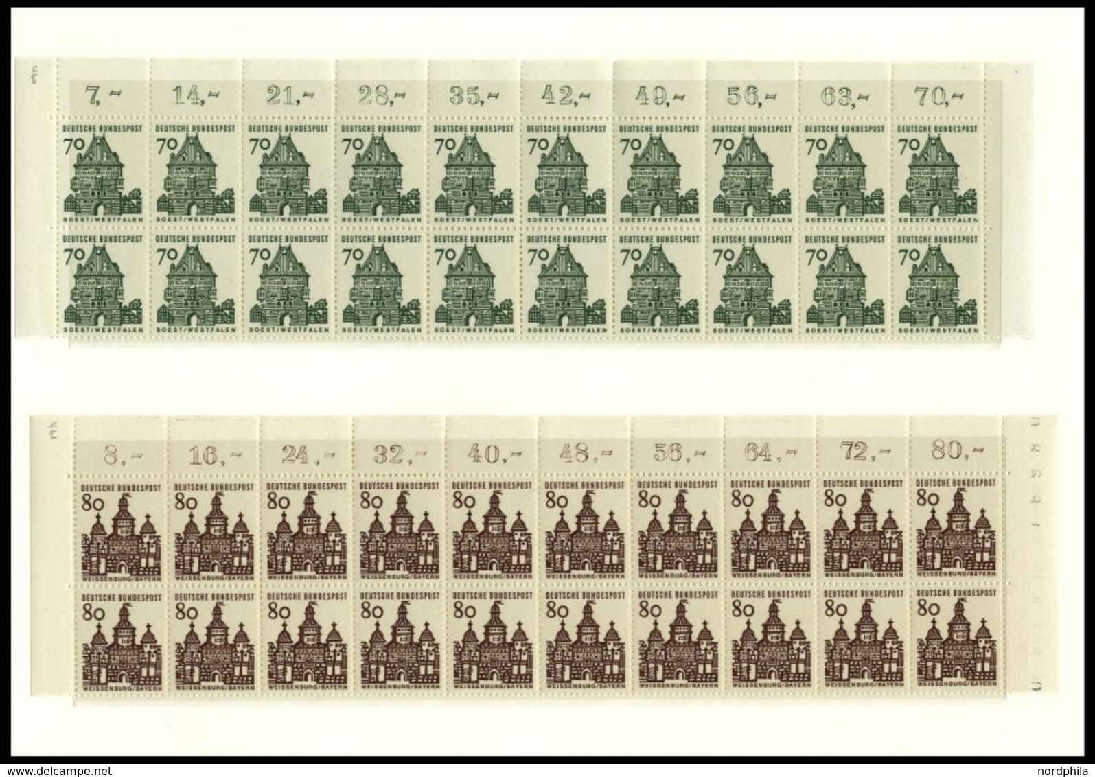 SAMMLUNGEN **,o , überkomplette Sammlung Bundesrepublik Von 1954-2003 (ohne 1986-88) In 12 Leuchtturmalben, Oft Bis Zu 2 - Gebraucht