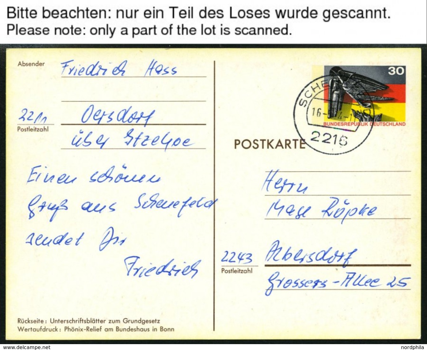 GANZSACHEN PSo 3-PSo 44 BRIEF, 1971-96, Komplett Ungebraucht Und Gestempelt (meist Gefälligkeitsstempel), Dazu Einige Do - Collections