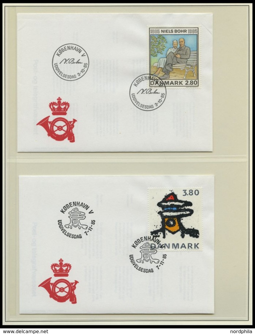 SAMMLUNGEN, LOTS 1984-91, Bis Auf Wenige Werte Komplette Sammlung Von Ca. 140 FDC`s In 3 Neuwertigen Lindner-Spezialalbe - Otros & Sin Clasificación