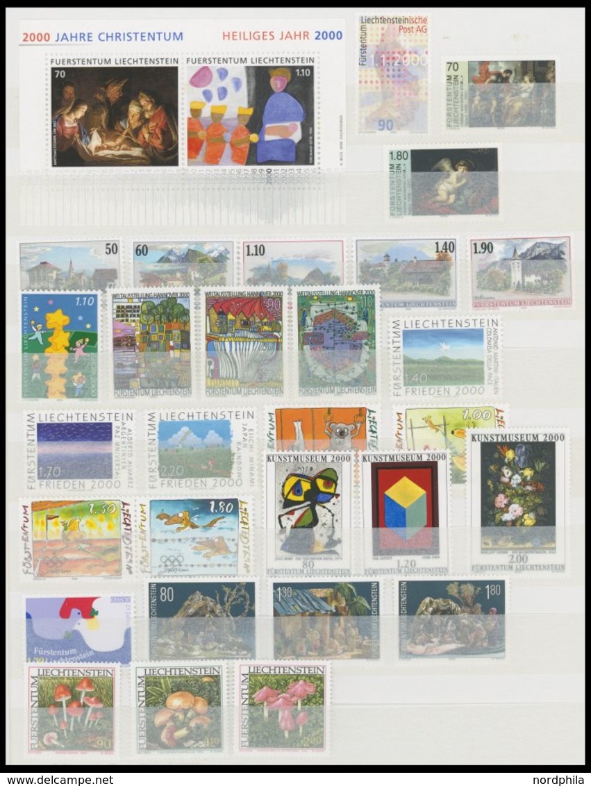 JAHRGÄNGE Bl. 12-1254 **, 2000, Kompletter Jahrgang, Postfrisch, Pracht, Mi. 96.60 - Collections
