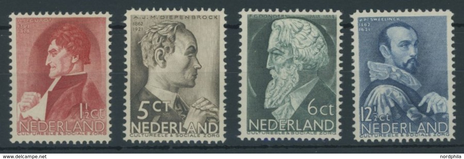 NIEDERLANDE 282-85 **, 1935, Fürsorge, Postfrischer Prachtsatz, Mi. 110.- - Sonstige & Ohne Zuordnung