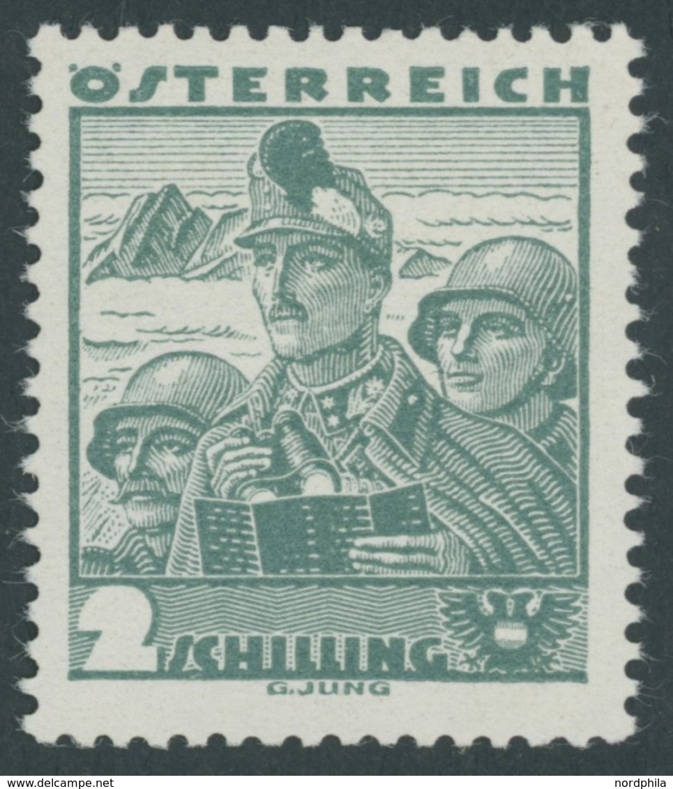 ÖSTERREICH 1918-1938 584 **, 1934, 2 S. Tiroler Kaiserschützen, Postfrisch, Pracht, Mi. 150.- - Autres & Non Classés