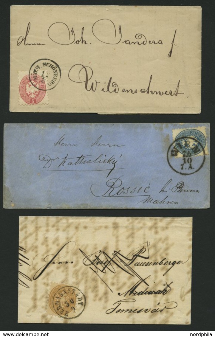 LOTS 1858-1908, Kleine Partie Von 26 Belegen, Feinst/Pracht, Besichtigen! - Other & Unclassified