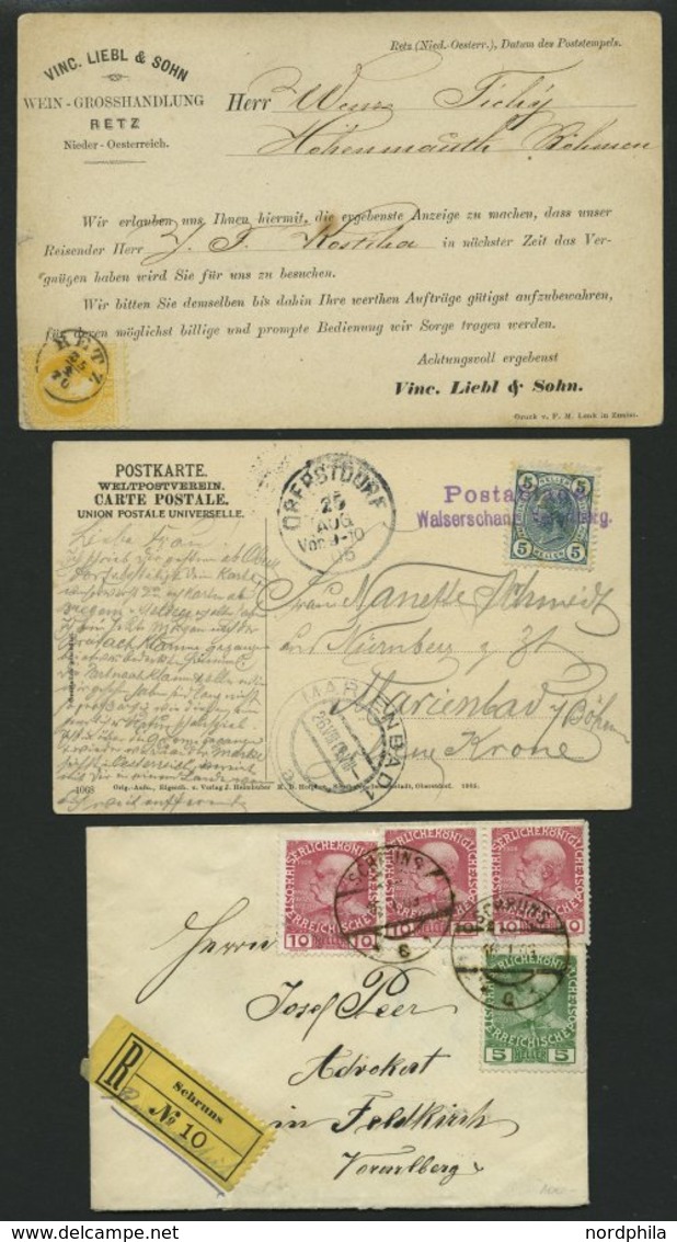 LOTS 1858-1908, Kleine Partie Von 26 Belegen, Feinst/Pracht, Besichtigen! - Other & Unclassified