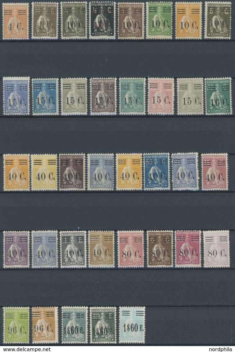 PORTUGAL 472-507 **,* , 1928/9, Ceres, Prachtsatz - Otros & Sin Clasificación