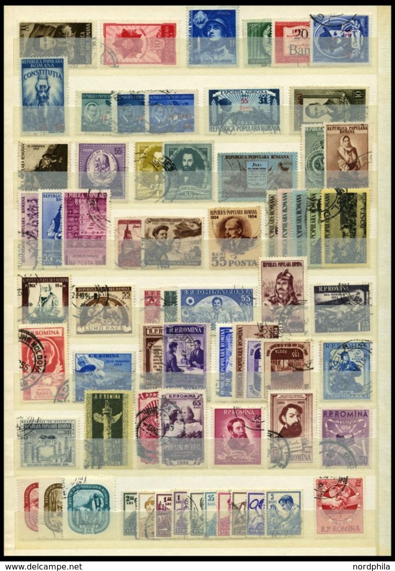 SAMMLUNGEN, LOTS O, 1906-61, Gestempelte Saubere Partie Verschiedener, überwiegend Kompletter Ausgaben, Feinst/Pracht, M - Collections