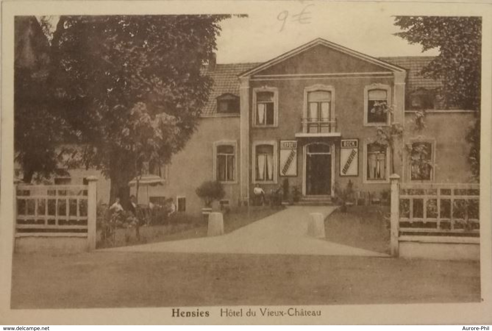 Hensies - Hôtel Du Vieux-Château (Export Vandenheuvel) - Hensies