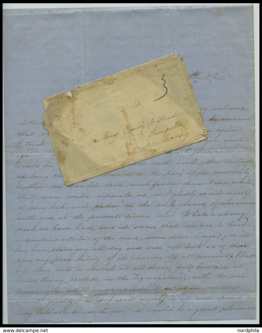 SAMMUNGEN, LOTS Ca. 1750-1863, Interessante Briefpartie Von 35 Belegen, Alle Mit Inhalt, Dabei Auch Vorphilatelie, Zierb - Sammlungen