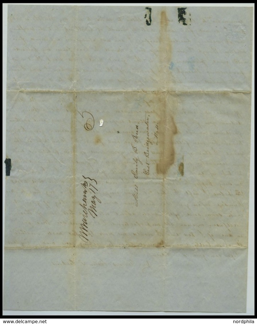 SAMMUNGEN, LOTS ca. 1750-1863, interessante Briefpartie von 35 Belegen, alle mit Inhalt, dabei auch Vorphilatelie, Zierb