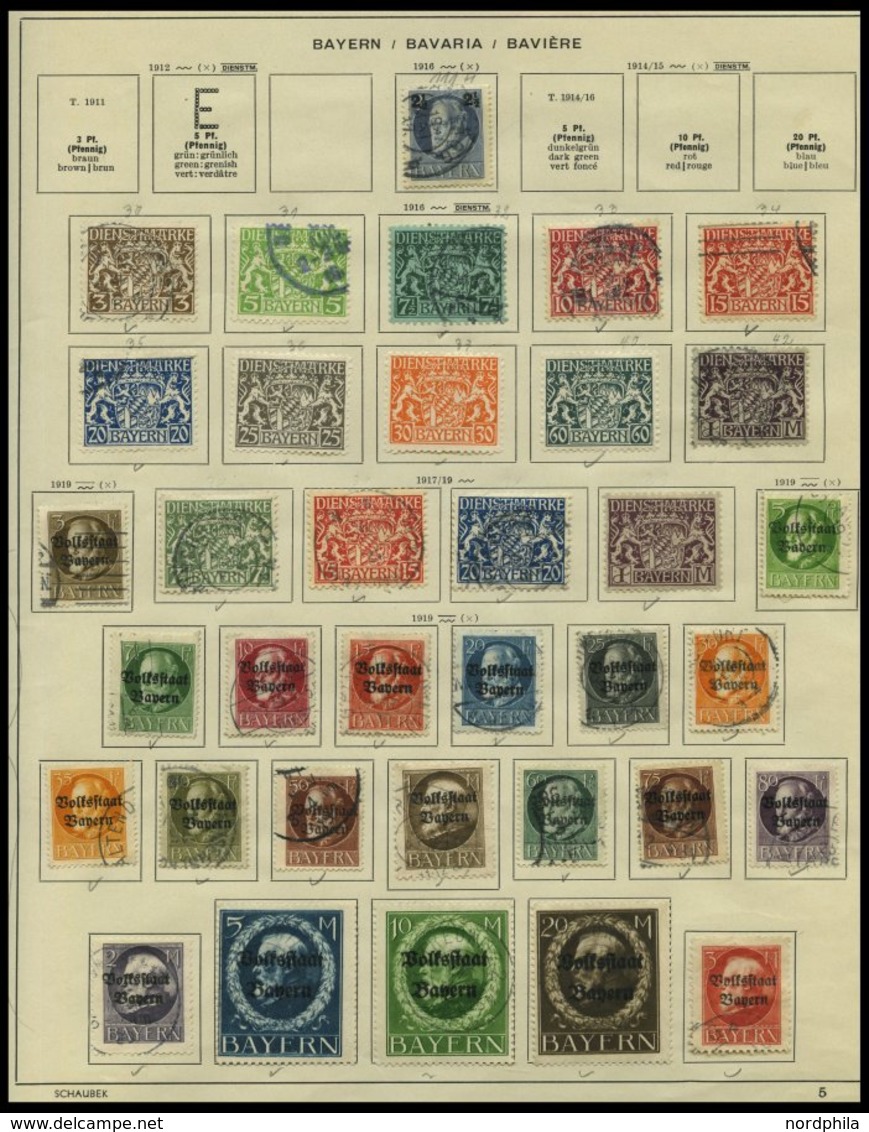 SLG., LOTS DEUTSCHLAND O,*,(*) , Alte Sammlung Deutschland Bis Ca. 1939, Mit Altdeutschland, Dt. Reich, Danzig, Memel, S - Otros & Sin Clasificación