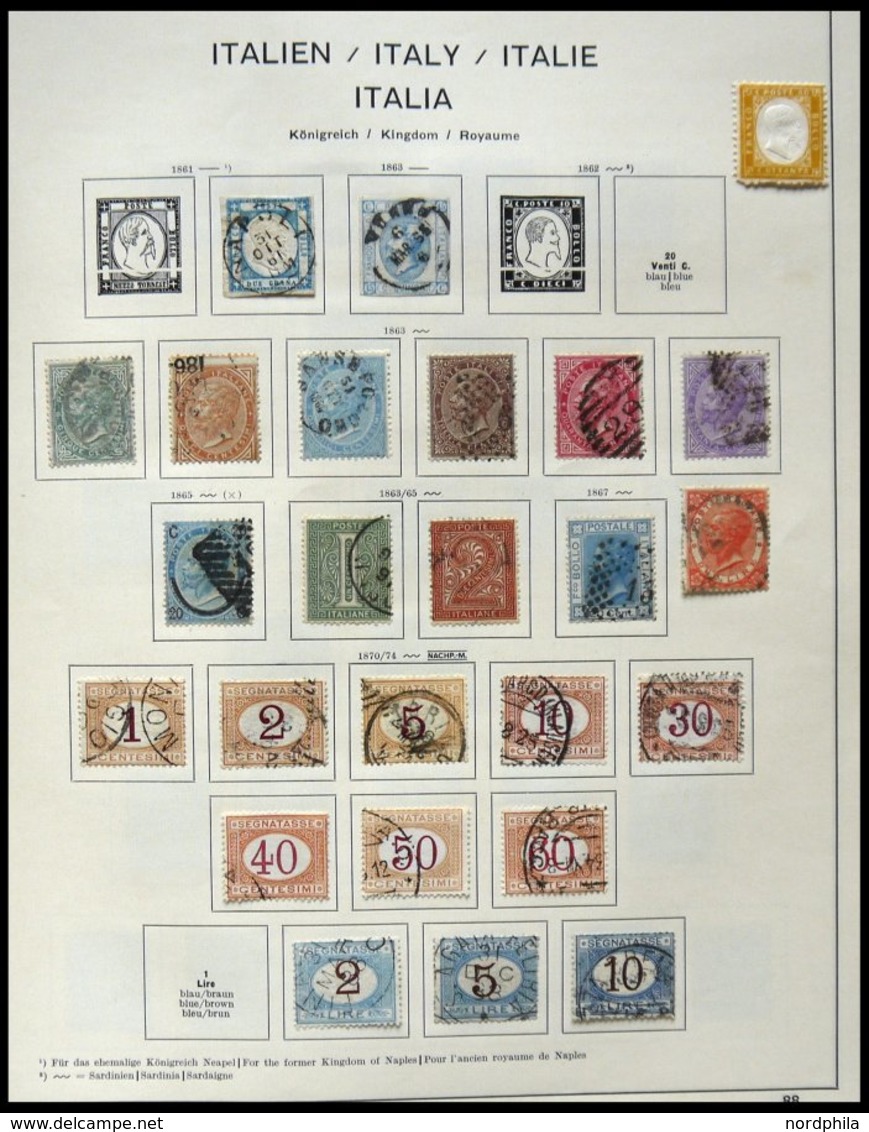 SLG., LOTS EUROPA O,*,** , Umfangreiche Sammlung Europa Bis Ca. 1950 In 9 Schaubek Alben, Meist Wohl Nur Kleinere Und Mi - Other & Unclassified