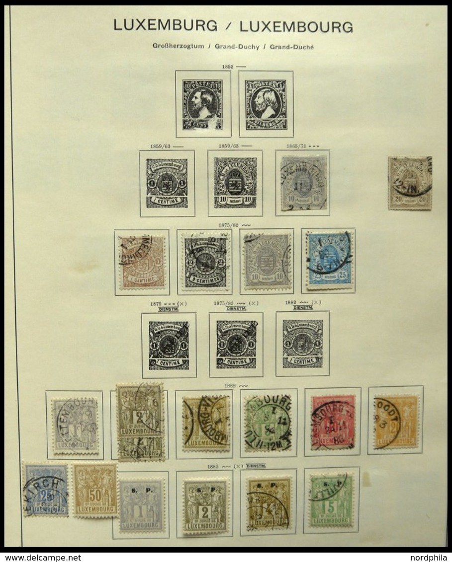 SLG., LOTS EUROPA o,*,** , umfangreiche Sammlung Europa bis ca. 1950 in 9 Schaubek Alben, meist wohl nur kleinere und mi