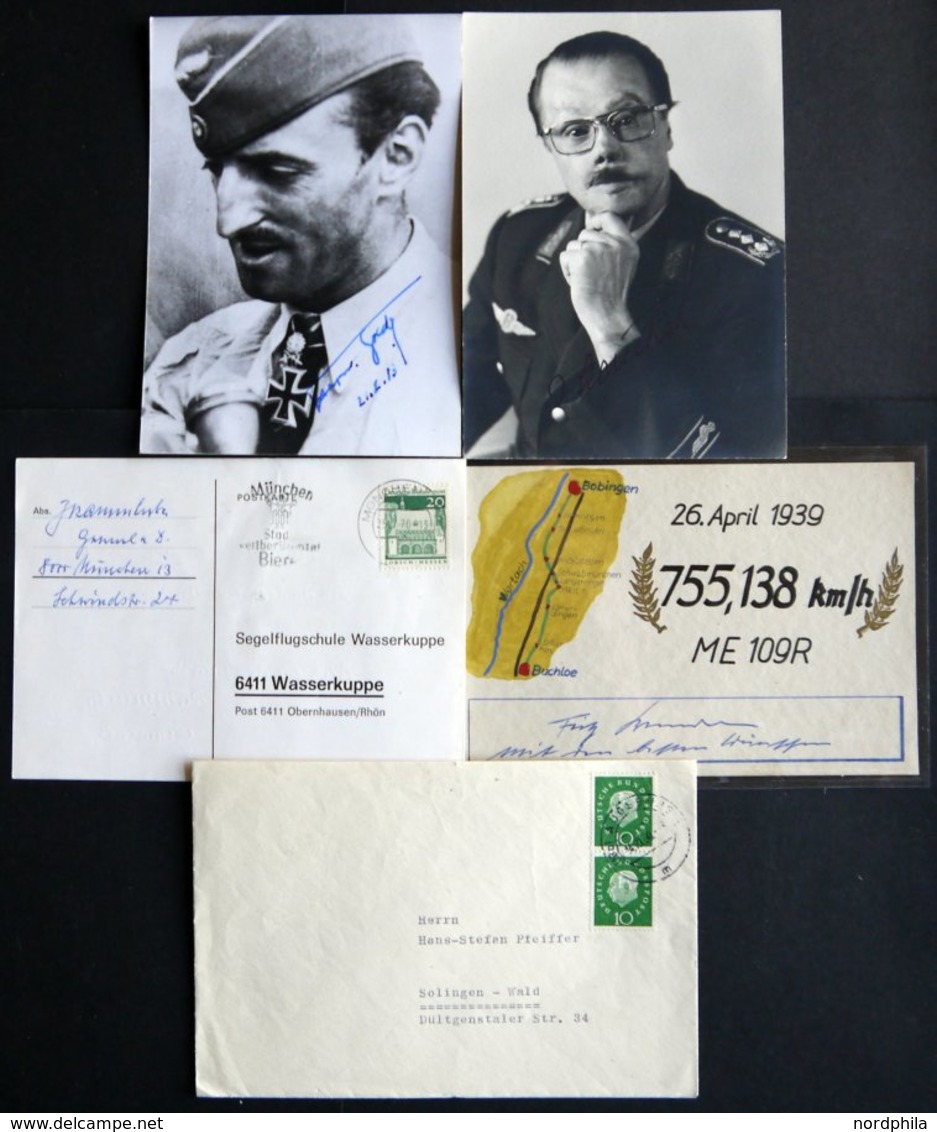 ALTE POSTKARTEN - PERSÖNLICHKEITEN 1939/45, Deutsche Luftwaffe-Persönlichkeiten: Hermann Graf, Josef Kammhuber, Johannes - Actores