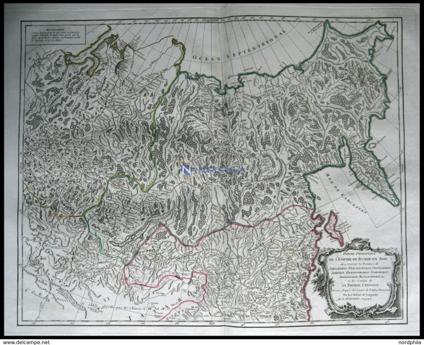 Der östliche Teil Von Rußland, Partie Orientale De L`Empire De Russie - Other & Unclassified