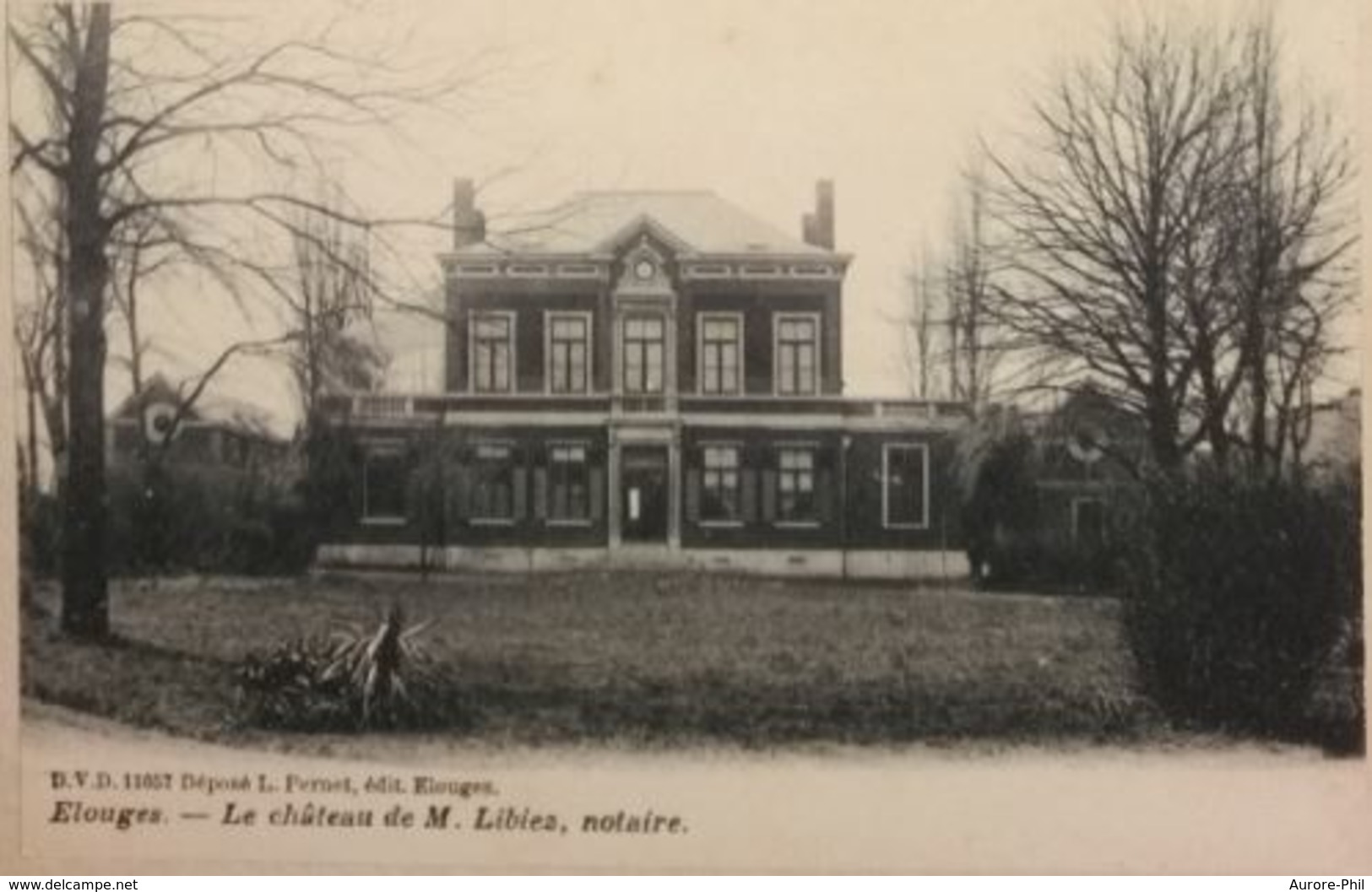 Elouges Château De M Libiez Notaire - Dour