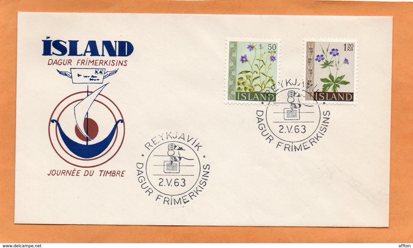 Iceland 1963 FDC - FDC